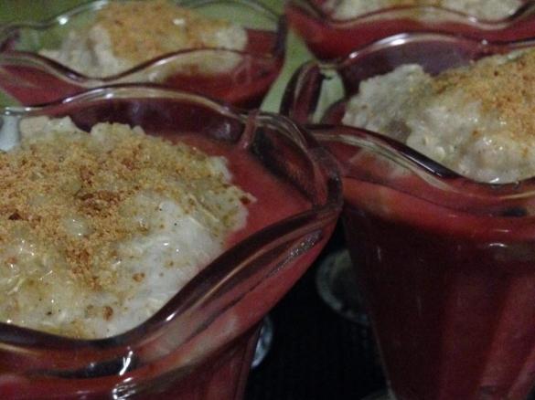 Stewed Rhubarb and Apple