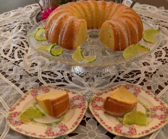 Limoncello and Lime Tea Cake