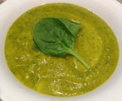 Pumpkin Lentil Spinach Soup
