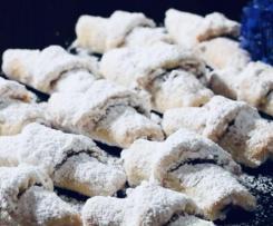 Walnut Crescent Cookies