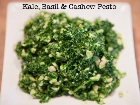 Kale, Basil & Cashew Pesto