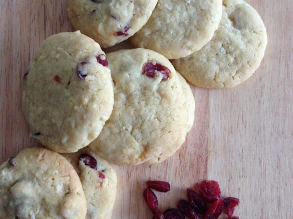 Cranberry Coconut Biscuits