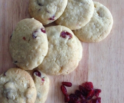 Cranberry Coconut Biscuits