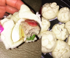 Steamed pork buns.  