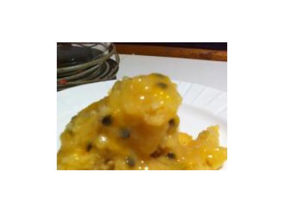 Coconut and Passionfruit Self Saucing Steamed Pudding