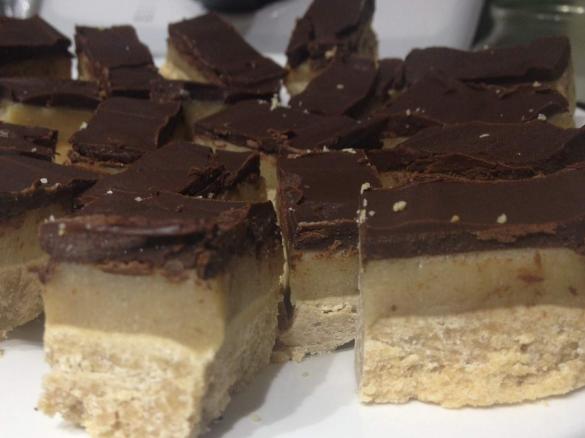 Twix Bar (Dairy, Gluten, Egg, Refined Sugar Free, Vegan)