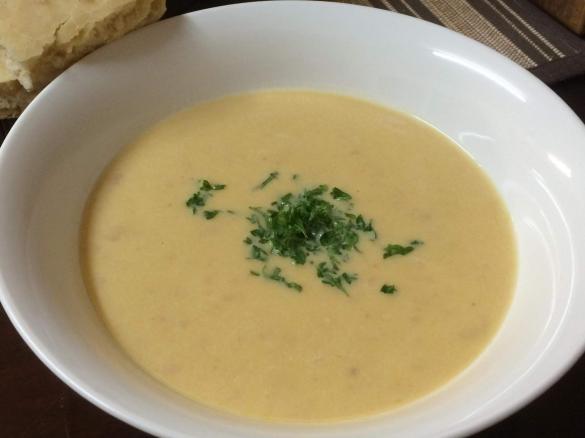 Hearty Potato, Bacon & Onion Soup