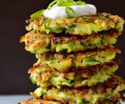 Zucchini and Cheese Fritters