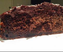 Quick "Chocolate" Cake - Gluten Free