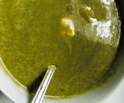 Spinach Broccolini Lentil Soup 