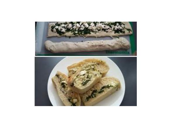 Spinach & Feta Plaited Loaf