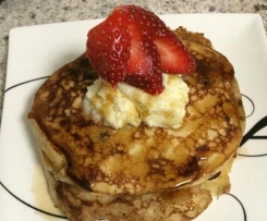 Egg Free Blueberry Pancakes