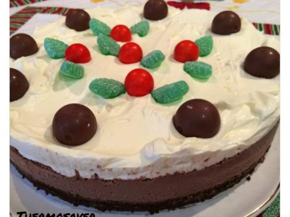 No Bake Chocolate Cheesecake