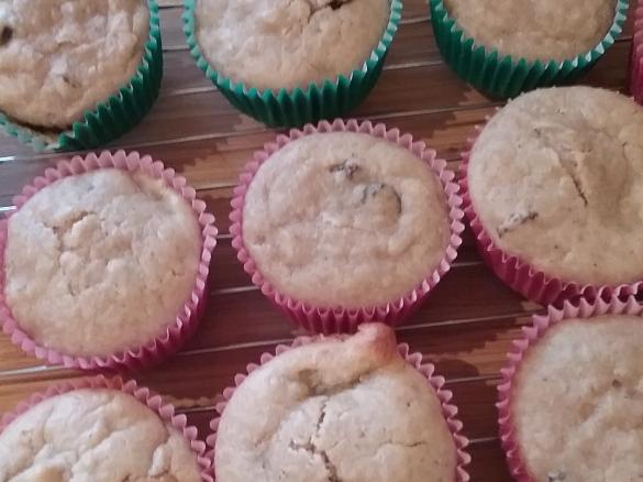 Spiced Apple and Sultana  Muffins