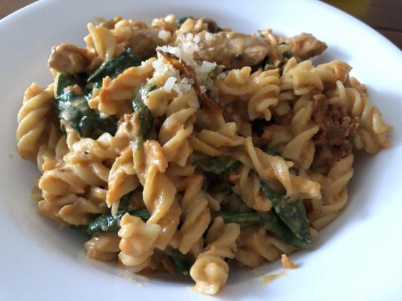 Variation MellyMoo's Creamy Sweet Potato Pasta