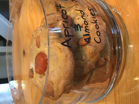 Apricot and Almond Cookies