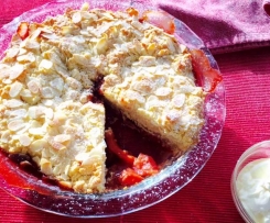 QUINCE BISCUIT PIE WITH MAPLE CREAM
