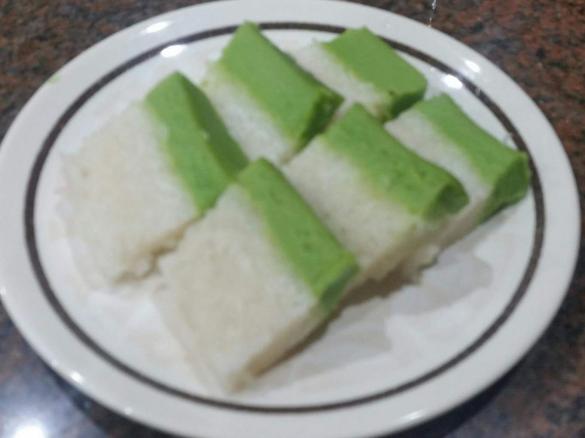 Kuih Seri Muka adapted to the  Thermomix