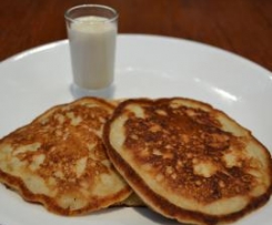 Banana & Coconut Pancakes with Coconut Cream Syrup
