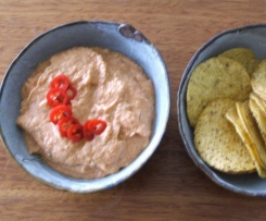 Spicy Tomato and Corn Dip