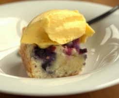 Blueberry and Coconut Cake