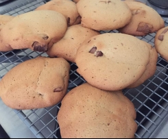 Choc Chunk Cookies (cake style)