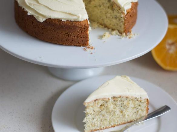 Orange Poppy Seed Cake