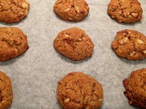 Mandarin & Walnut cookies