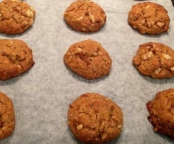 Mandarin & Walnut cookies