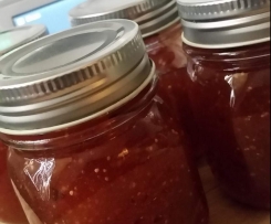 Fig, Pear and Vanilla Jam