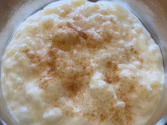 Pineapple Rice Pudding
