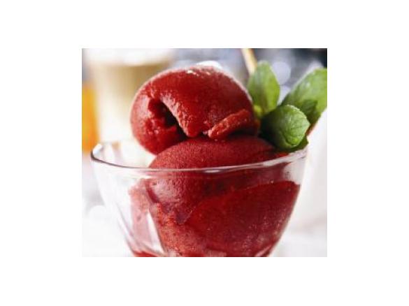 Cherry Vodka Sorbet