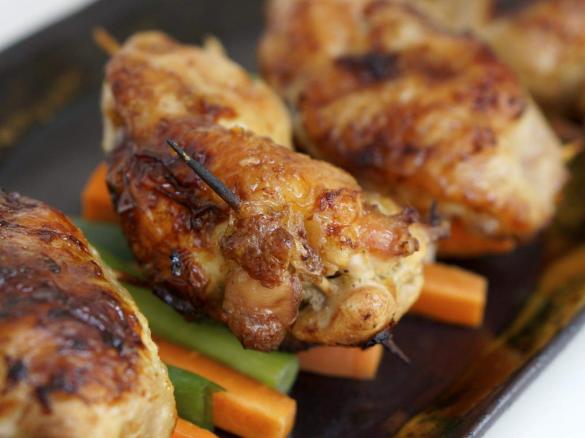 5 Spice Stuffed Chinese Style Chicken Wings - Paleo/GAPS