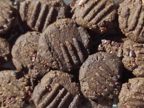 Gluten Free Carob Crunch Biscuits 