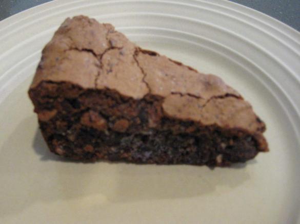 Chocolate Macadamia Date Torte