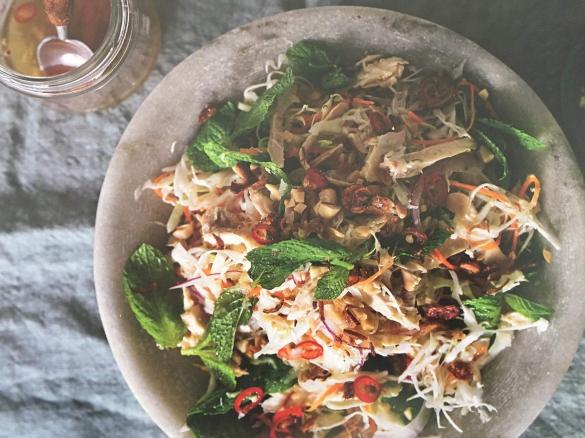 Vietnamese Chicken and Mint Salad