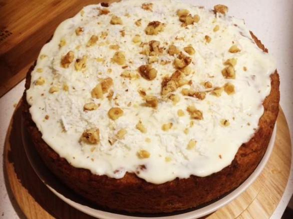 Healthy Hummingbird Cake