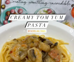 CREAMY TOM YUM ONE POT PASTA