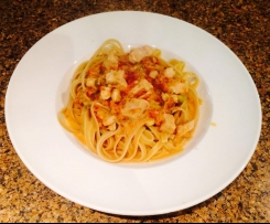 Clone of Sundried Tomato,Chicken and Linguini in a Cream Sauce