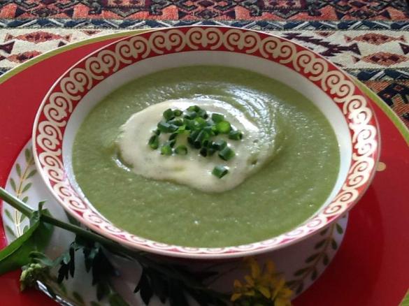 Broccoli and Leek Soup