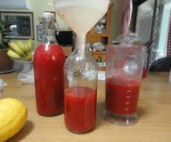 Homemade Raspberry Cordial