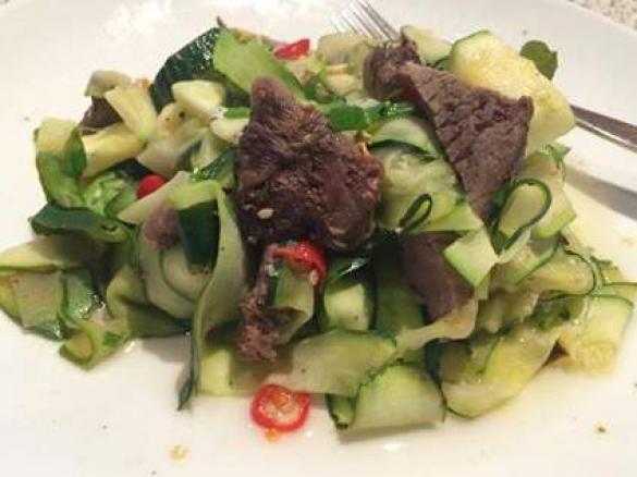 Paleo Chilli Beef  'Stirfry'