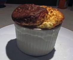 Soufflé with Roquefort cheese