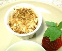 apple and blackberry crumble 110cal per serve