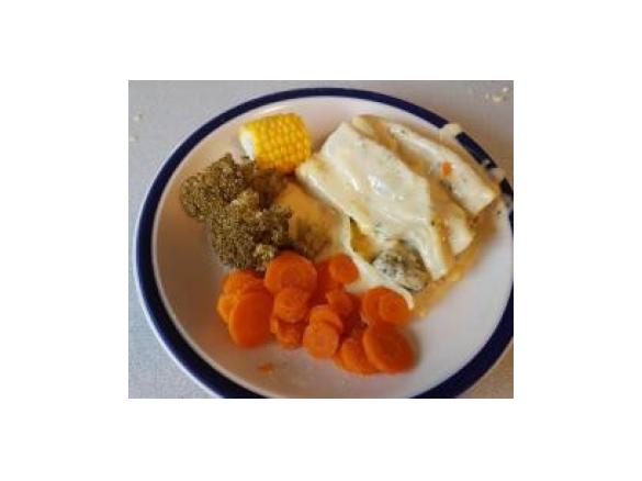 Creamy Chicken Canelloni