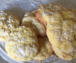 Lemon Gooey Butter Cookies