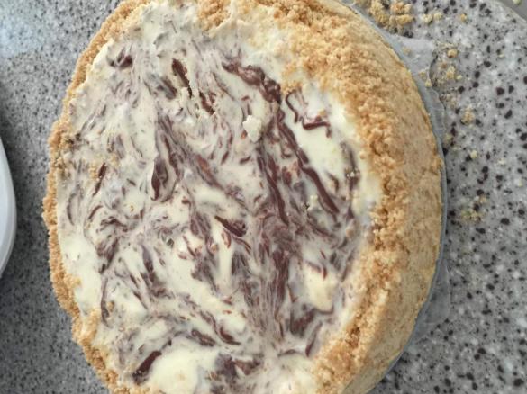 Chocolate Swirl Cheese Cake 