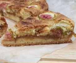 Fig and ginger jam teacake