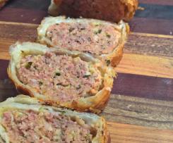 Mega Bacon and Veal Cheesy Roll