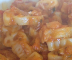 Bacon and Vegetable Pasta Sauce